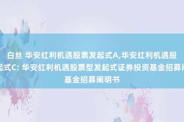 白丝 华安红利机遇股票发起式A,华安红利机遇股票发起式C: 华安红利机遇股票型发起式证券投资基金招募阐明书